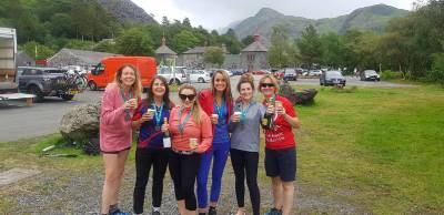 Lynn Team Snowdon Celebration